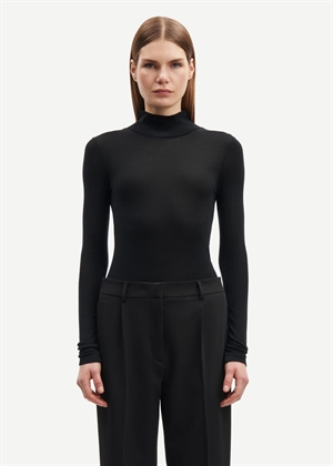 Sadou t-n ls bluse 15499 Black Samsøe 